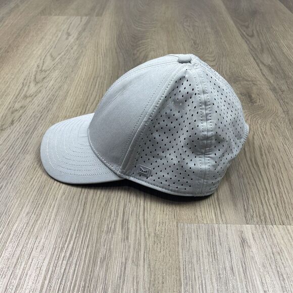 Melin Hat Cap Snap Back Gray Dam That Cancer Patch Hydro Mesh Trucker Mens 2022 - Picture 2 of 8